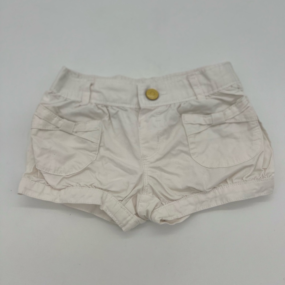 Gymboree White Girl Toddler Bow Shorts 2T